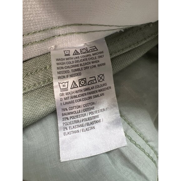 Denim and Co Regular Comfy Knit Straight Leg Pull On Jean Size XL Alpine Frost - Picture 5 of 8